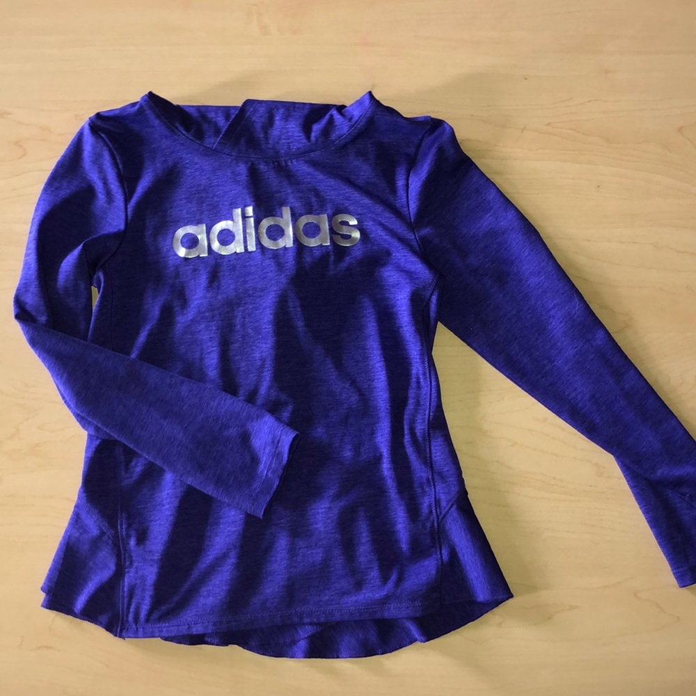 Adidas Long-Sleeve Shirt with Hood